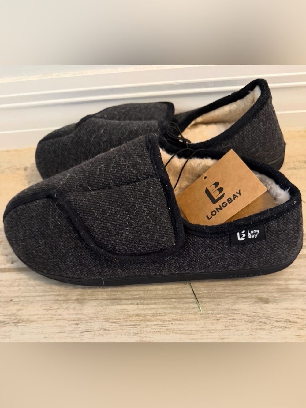 Black Slip-On Comfort Shoes